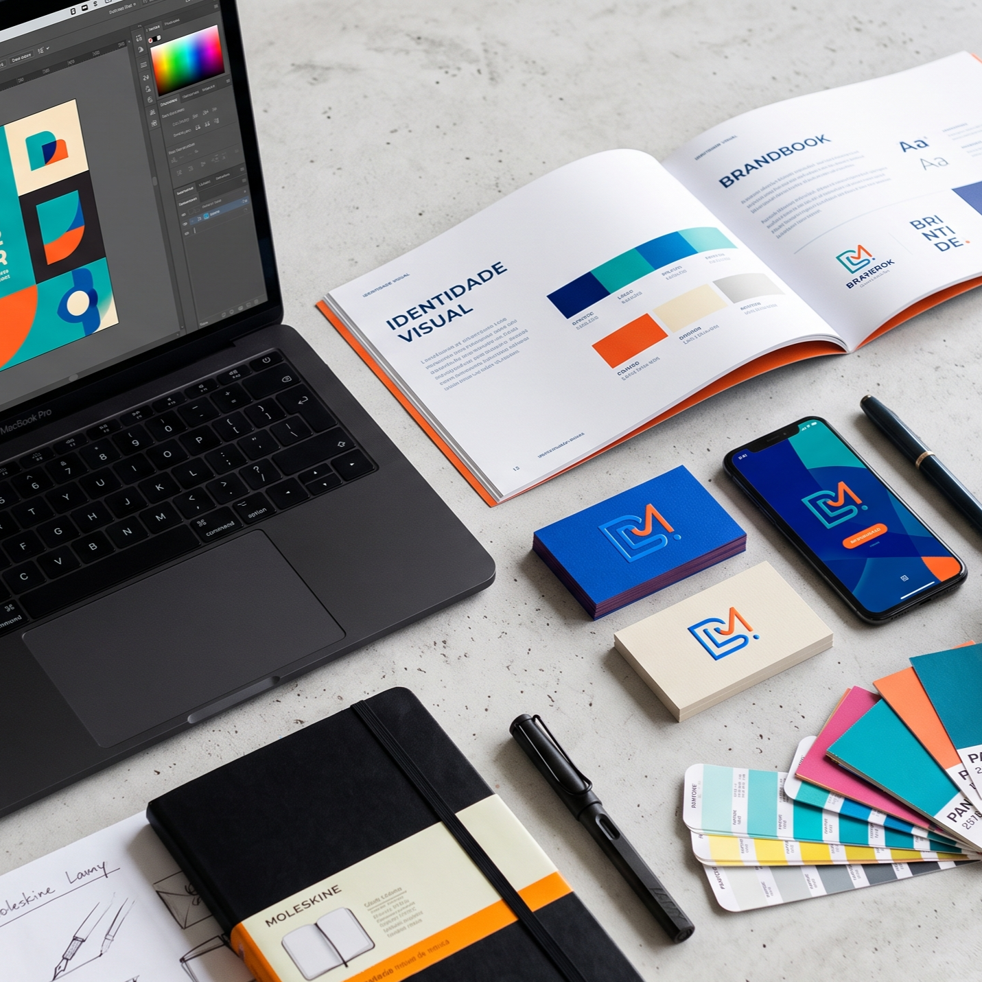 Serviços de Branding e Identidade Visual pela Soke
